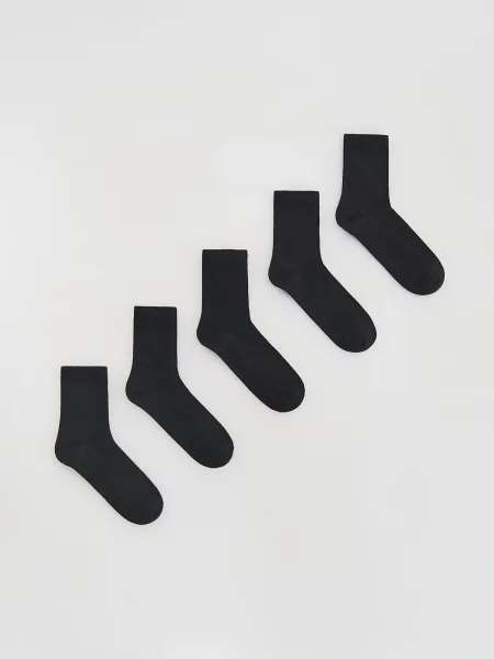 Reserved Ponožky 5 ks černý