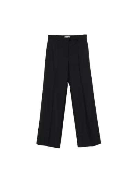 Spodnie Jil Sander niebieskie