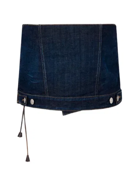 Fusta mini Dsquared2 plic albastru
