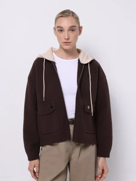 Куртки Colin’s комбінований верх коричневий