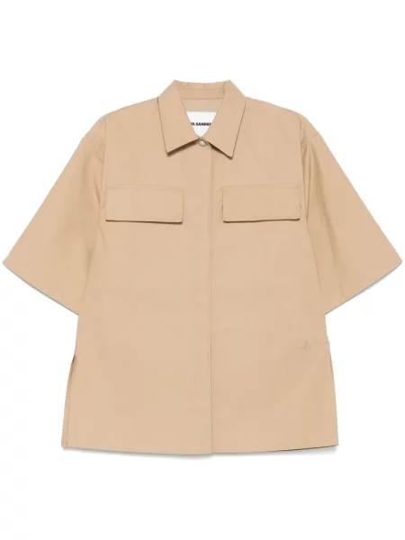 Cămașă Jil Sander maro