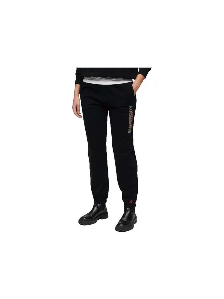 Pantaloni de jogging Superdry alergare negru