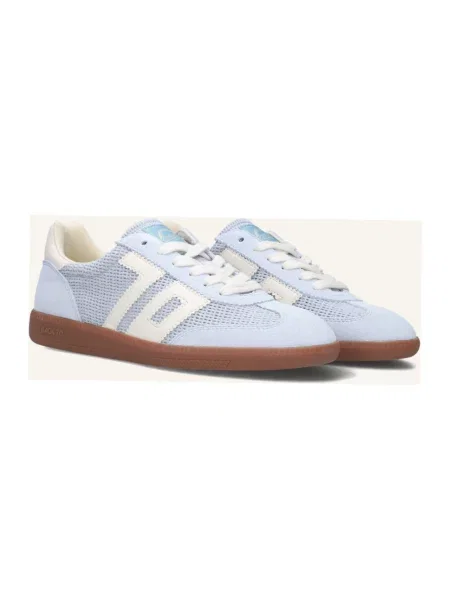 Sneakersy Back70 skórzane niebieskie