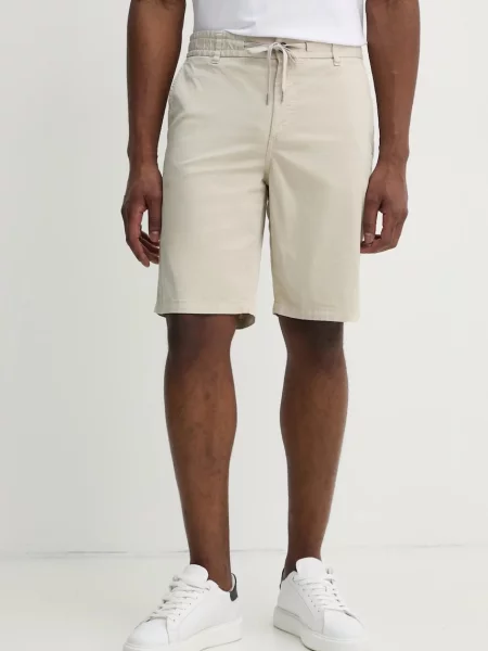 BOSS Orange pantaloni scurti barbati bej