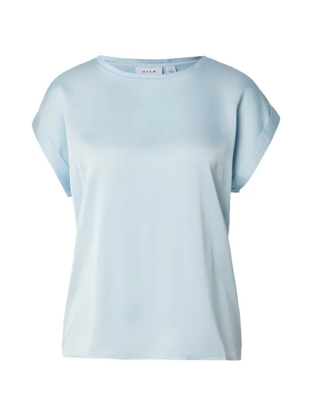 VILA Tricou VIELLETTE deschis albastru