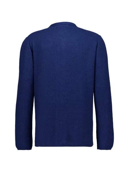 Geacă Piacenza Cashmere din cașmir albastru