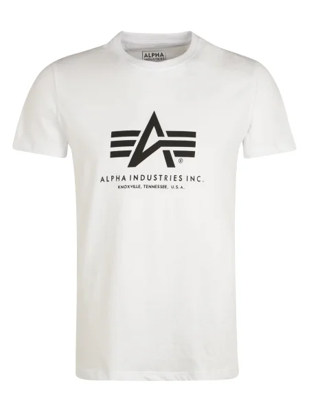 ALPHA INDUSTRIES Tricou alb