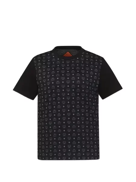 Tricou Mcm cu imagine negru