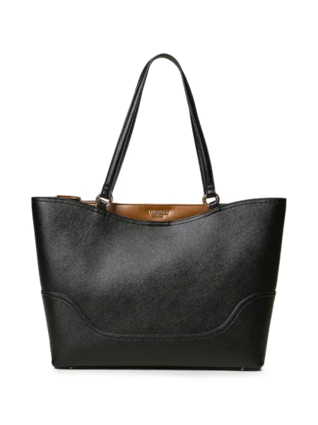 Geantă shopper Twinset cu autograf negru