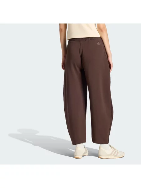 Adidas Originals spodnie dresowe Barrel brązowe