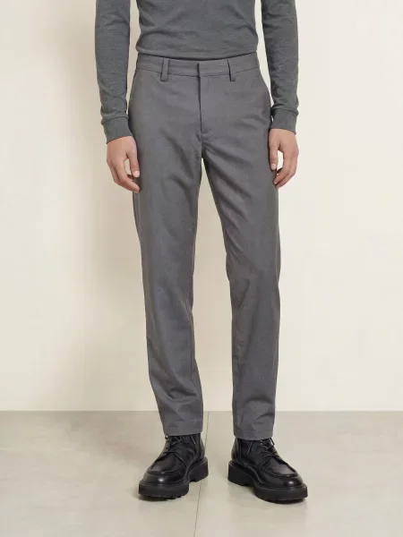 Marc O'polo Chino Kalhoty Morot Tapered Fit šedá