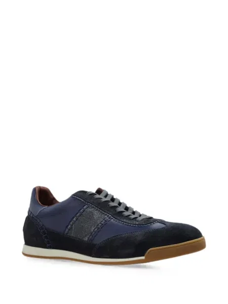 Sneakerși Etro din piele albastru