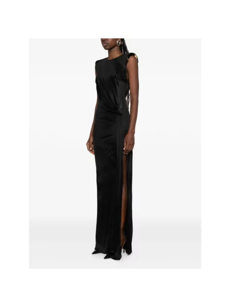 Sukienka maxi Elisabetta Franchi czarna