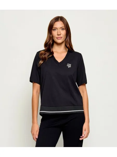Liu Jo Sport Tricou | Relaxed fit negru