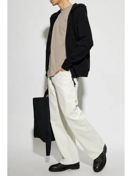 Hanorac cu glugă Allsaints negru