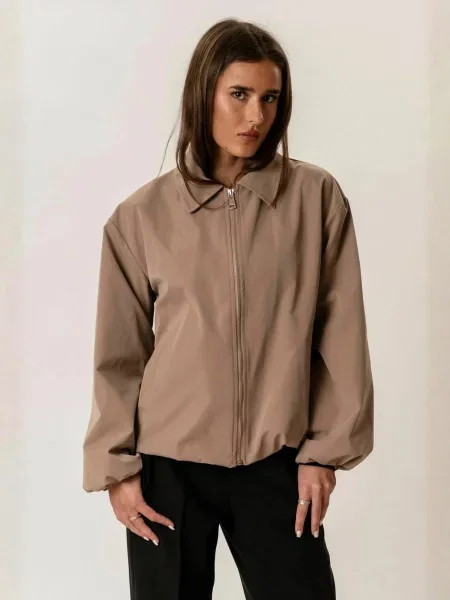 TEESHOPPEN Geacă de primăvară-toamnă Ines bej