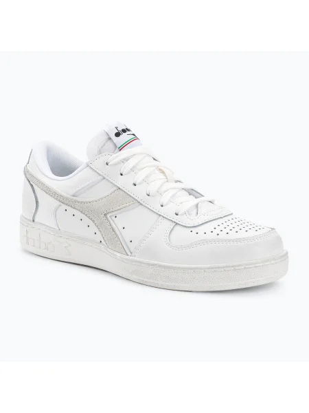 Olcsóbban. Diadora Magic Basket Low Icona Leather fehér/fehér cipő. Méret: 41 EU fehér