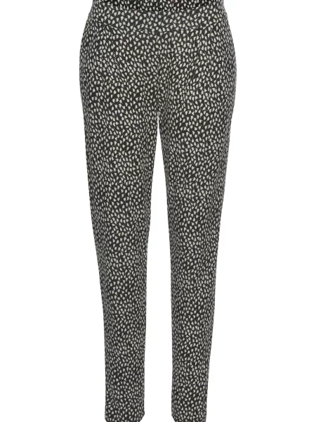 S.Oliver Pantaloni largi negru