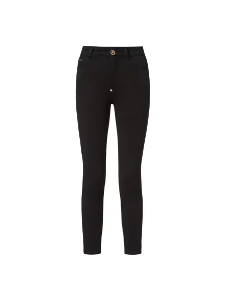 Skinny jeansy skinny Philipp Plein czarne