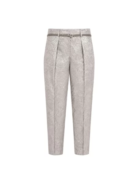 Spodnie Max Mara Studio szare