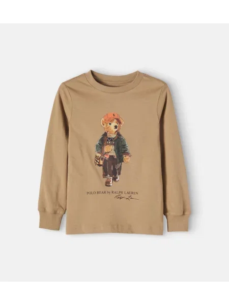 Gyerek pólóing Polo Ralph Lauren barna