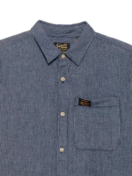 Košeľa Superdry modrá
