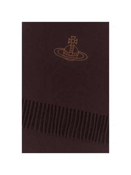 Szal Vivienne Westwood elegancka czerwona