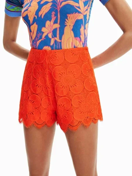 Шорты Desigual красные