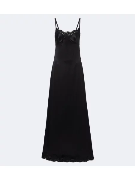 Rochie Dolce&gabbana de mătase negru