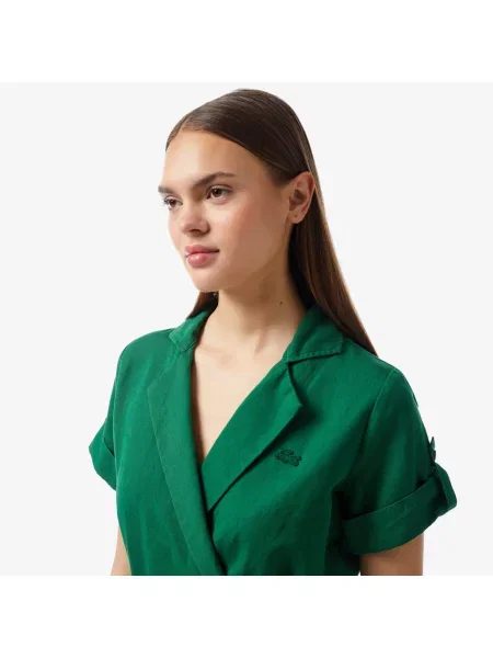 Lacoste Sukienka Lacoste zielona