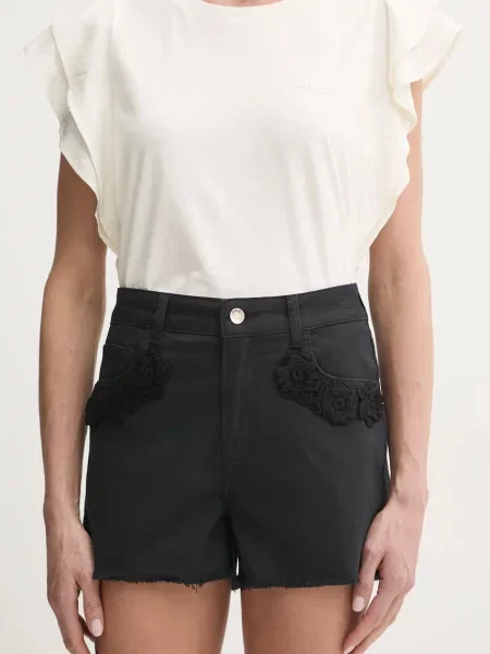 Liu Jo pantaloni scurți negru