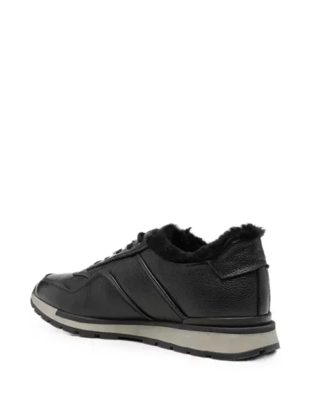 Sneakerși Sergio Moretti Firenze din piele negru