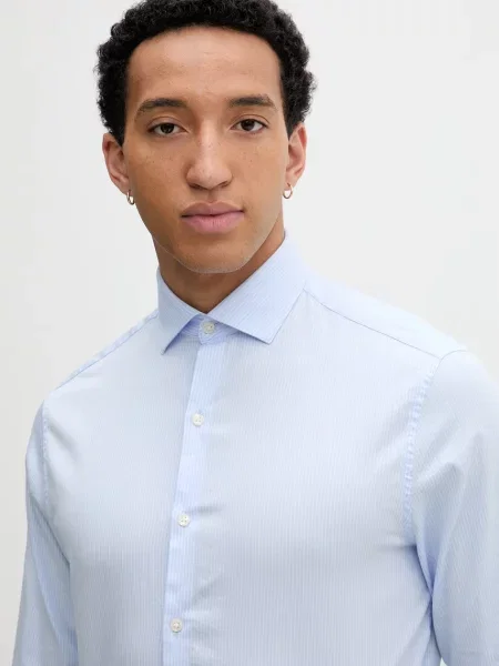 Calvin Klein férfi ing pamuttal kék