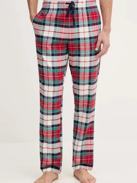 Pyžamové kalhoty United Colors of Benetton červená