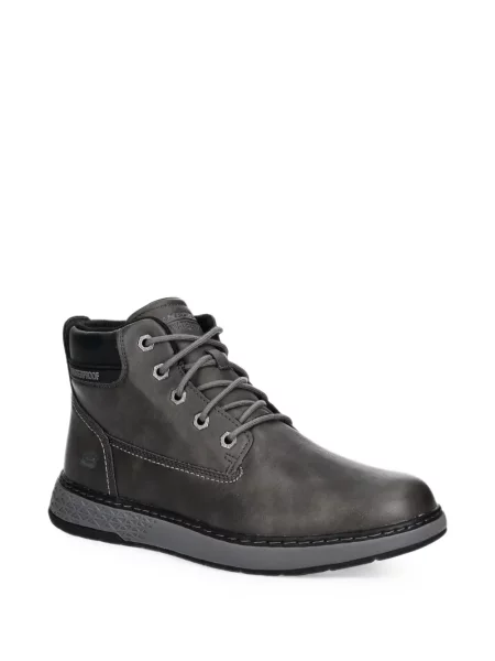 Αδιάβροχος μποτάκια Skechers με κορδόνια με δαντέλα γκρι