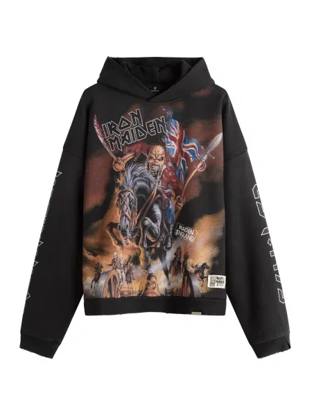 Bluza z kapturem Represent czarna
