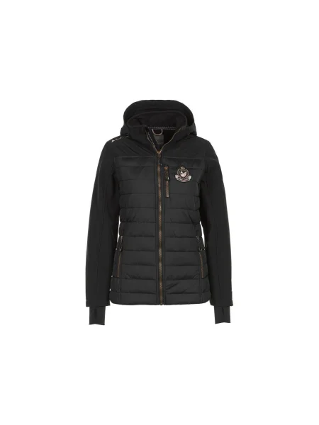 Geacă Peak Mountain softshell negru