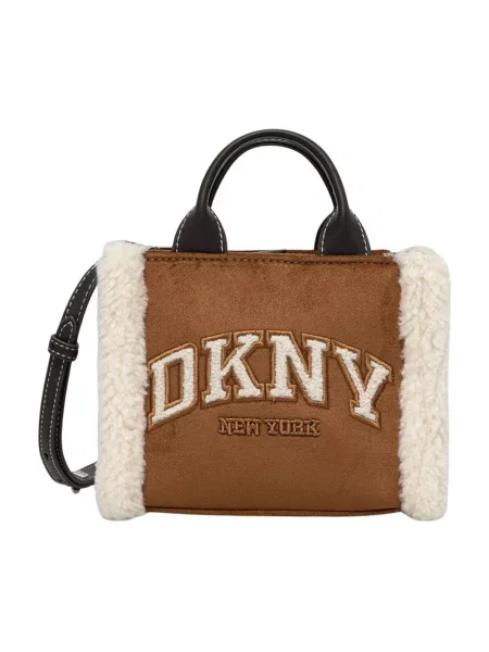 Shopperka Dkny brązowa