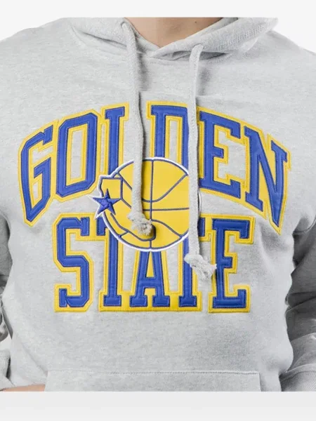 Džemperis su gobtuvu Mitchell & Ness pilka
