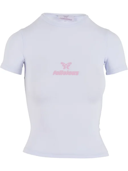 Felicious Tricou roz deschis alb
