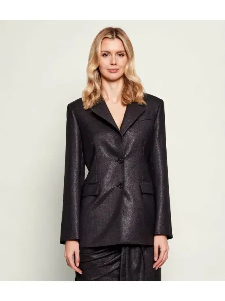 Pinko De lână sacou FAUSTA | regular fit negru