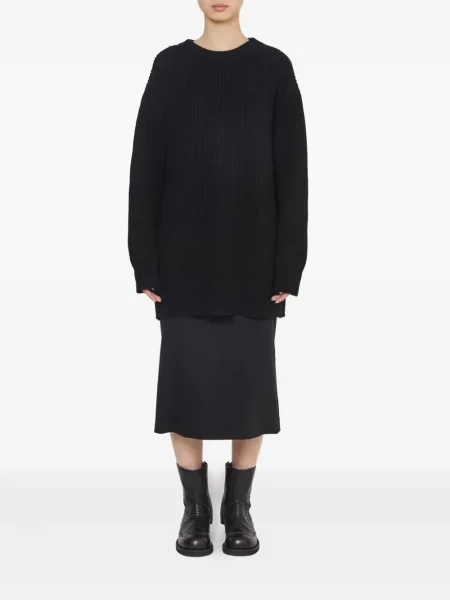 Пуловер Mm6 Maison Margiela черно