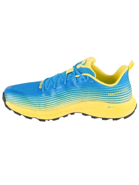 Buty do biegania Trailfly Speed niebieskie