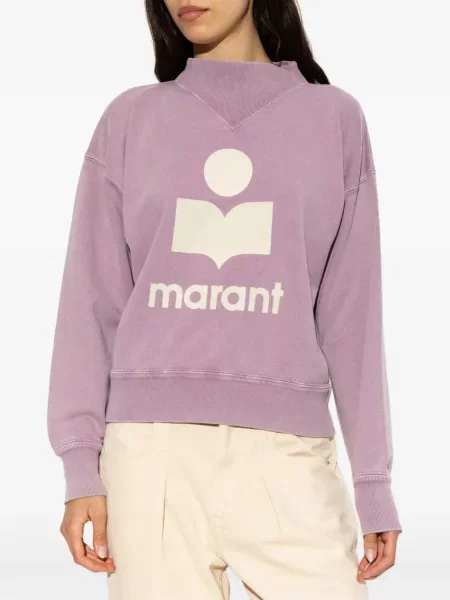 Hanorac Marant Etoile cu imagine violet