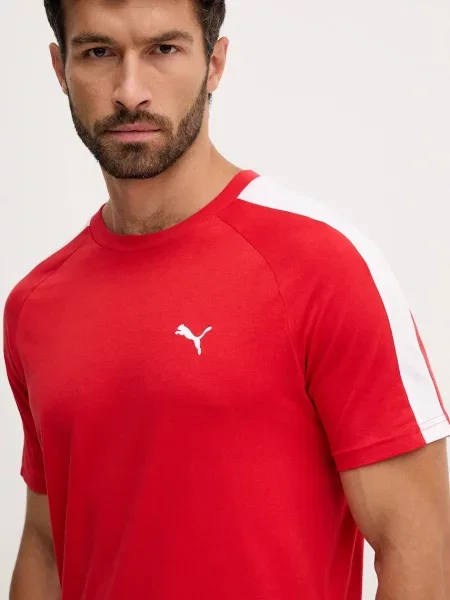 Футболка Puma з аплікацією червоний