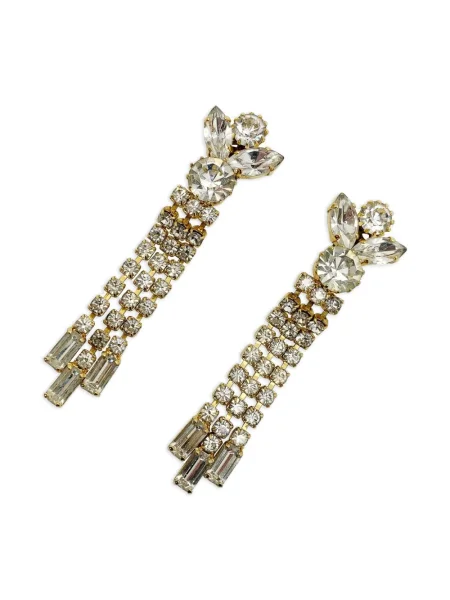 Σκουλαρίκια Jennifer Gibson Jewellery με πετραδάκια χρυσό