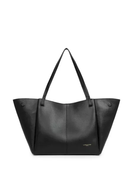 Geantă shopper Lancaster din piele negru