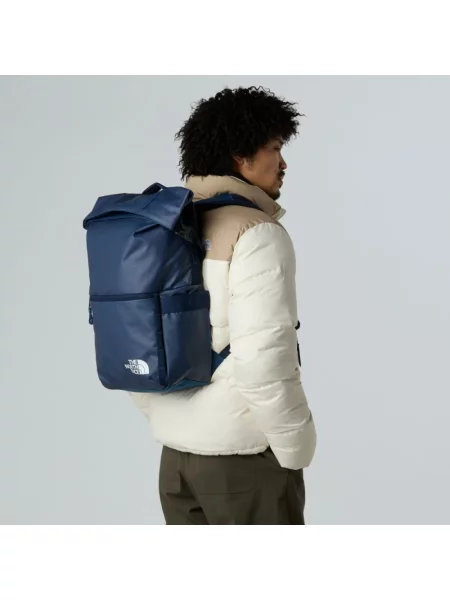 Plecak miejski The North Face Base Camp Voyager Rolltop 25 l shady blue/summit navy niebieski