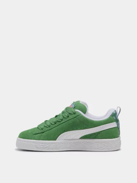 Детские кеды Puma зеленые
