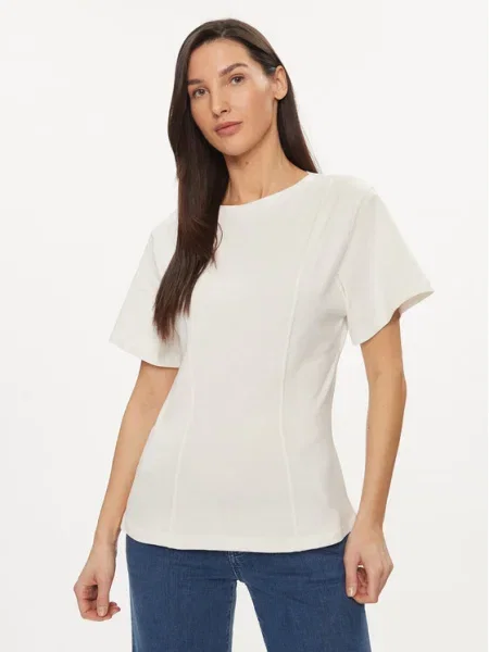 United Colors Of Benetton Tricou Écru negru